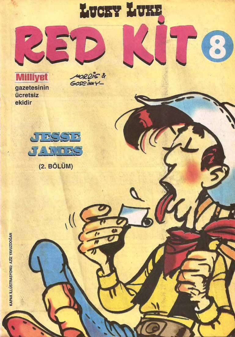 Red Kit Büyük Boy 1996 – 08 Jesse James PDF – Morris