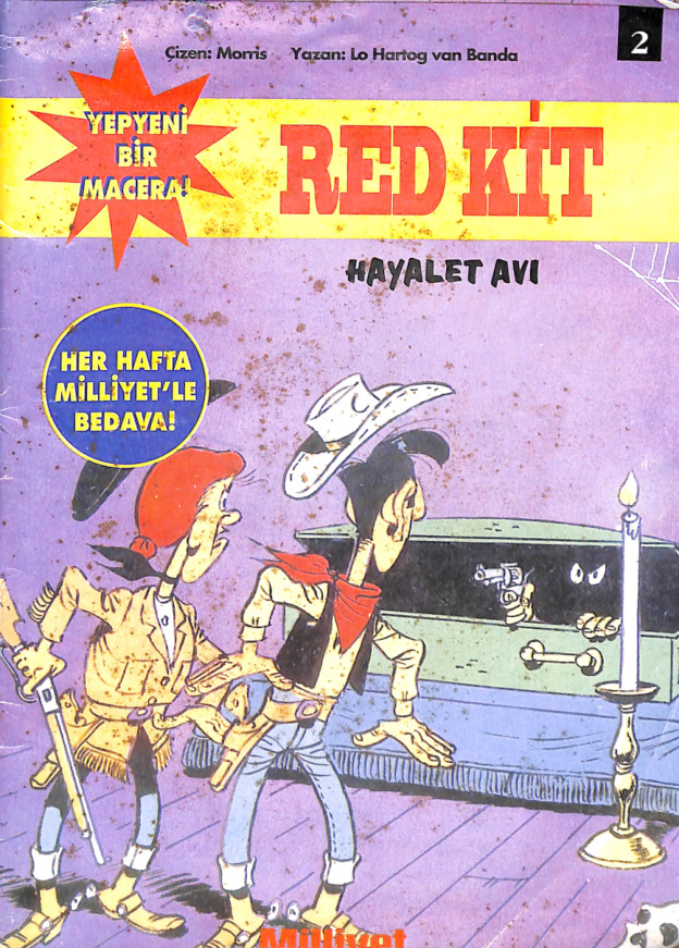 Red Kit Büyük Boy Fasikül 02 – Hayalet Avı PDF – Morris