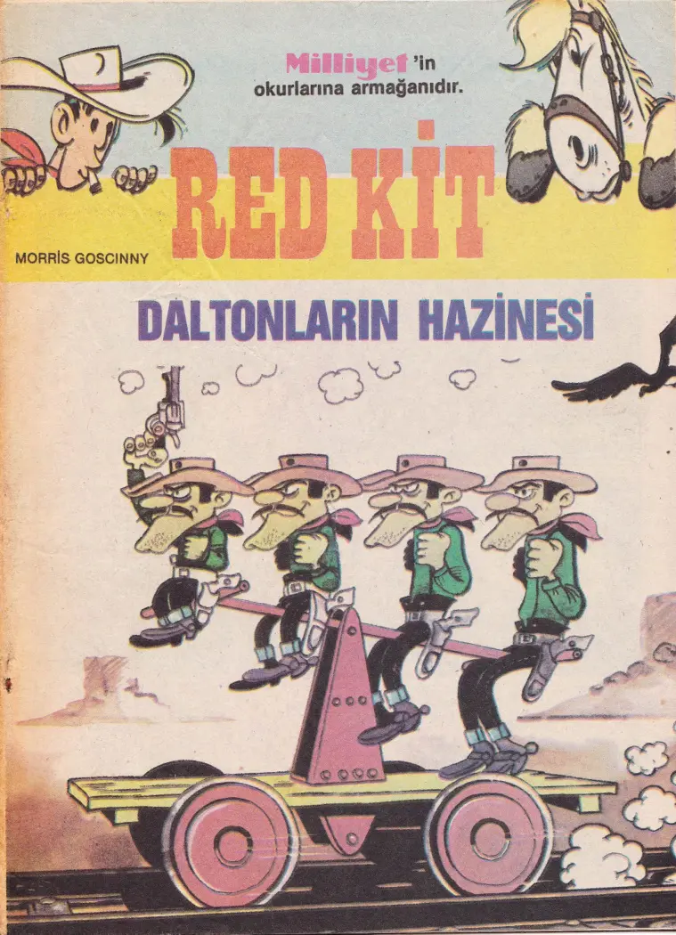 Red Kit Büyük Boy Fasikül XX – Dalton’ların Hazinesi PDF – Morris