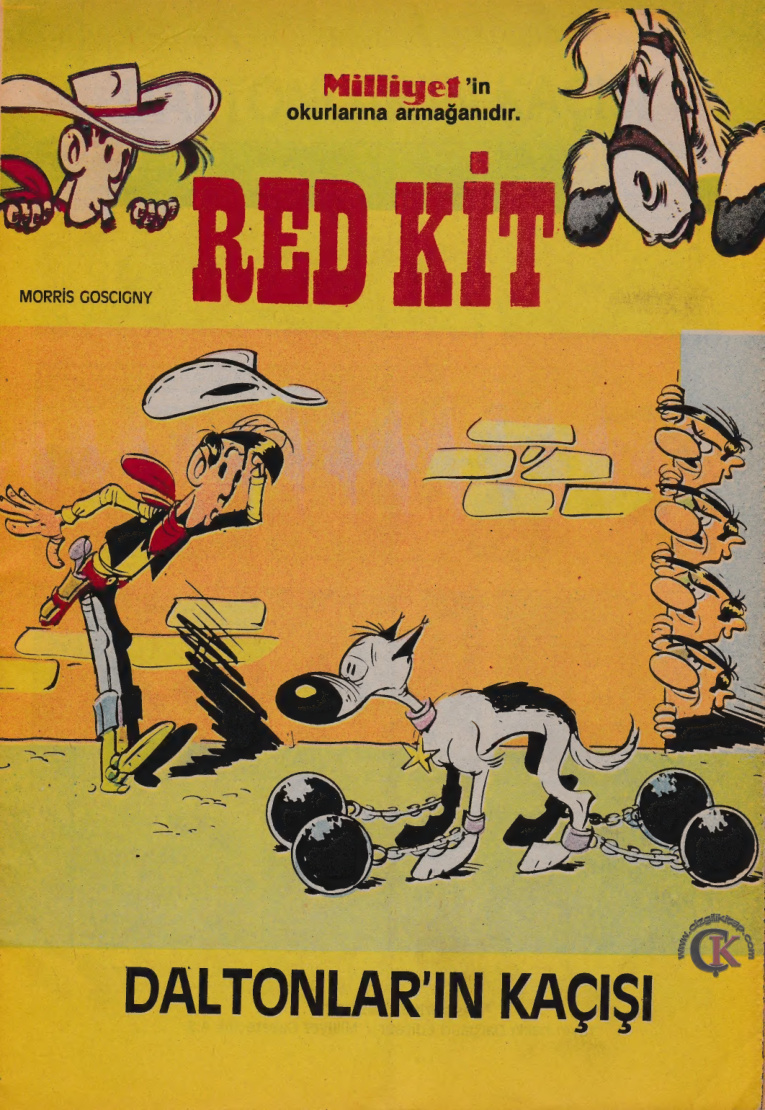 Red Kit Büyük Boy Fasikül XX – Dalton’ların Kaçışı PDF – Morris