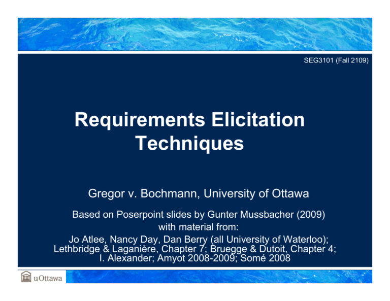Requirement ElicitationTechniques Kitap Kapağı