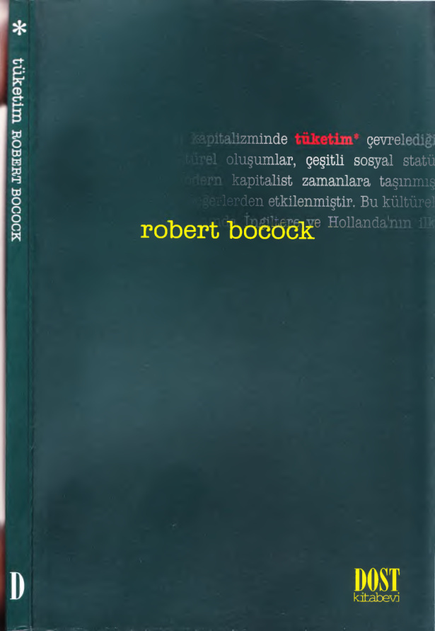 Tüketim PDF – Robert Bocock