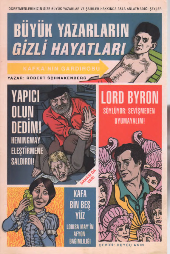 Büyük Yazarların Gizli Hayatları PDF – Robert Schnakenberg