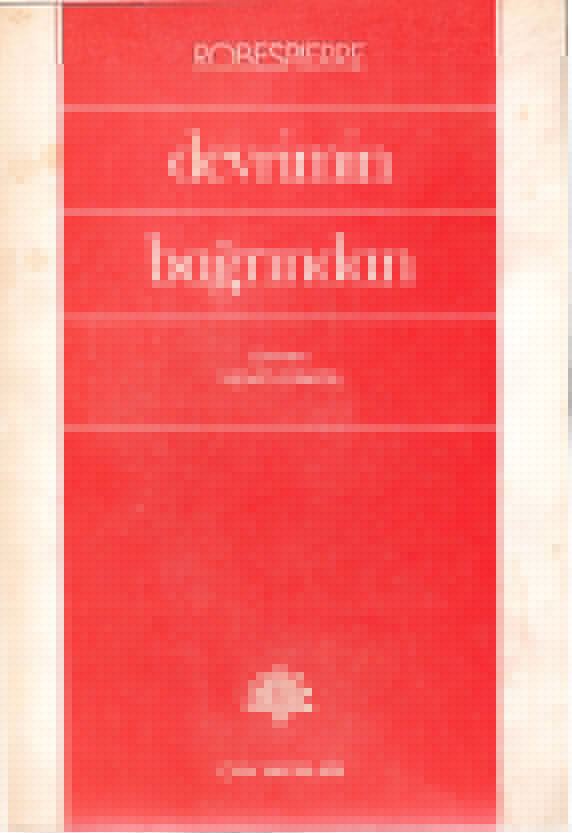 Devrimin Bağrından PDF – Maximilien Robespierre