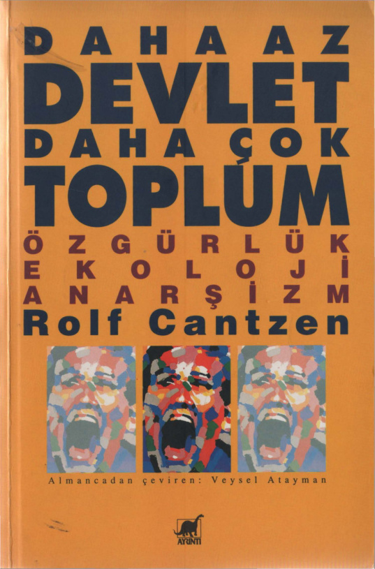 Daha Az Devlet Daha Çok Toplum PDF – Rolf Cantzen