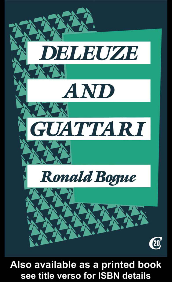 Deleuze-Guattari PDF – Ronald Bogue