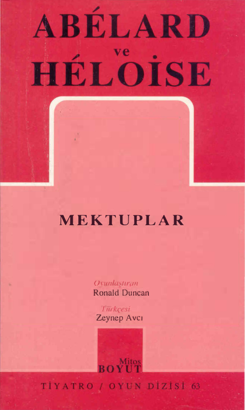 Abelard ve Heloise (Mektuplar) PDF – Ronald Duncan