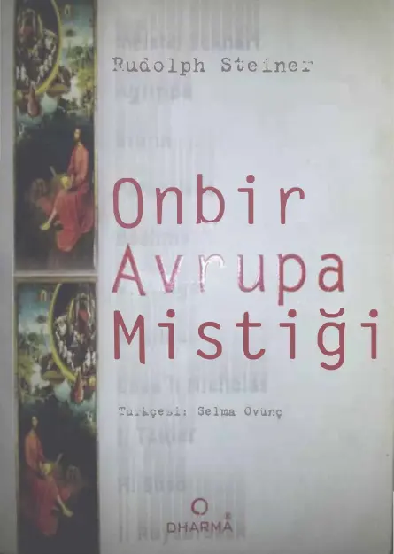 Rudolf Steiner Onbir Avrupa Mistiği Dharma Yayınları Kitap Kapağı