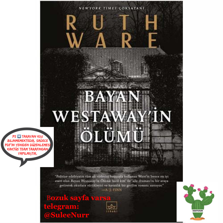 Bayan Westaway in Ölümü PDF – Ruth Ware