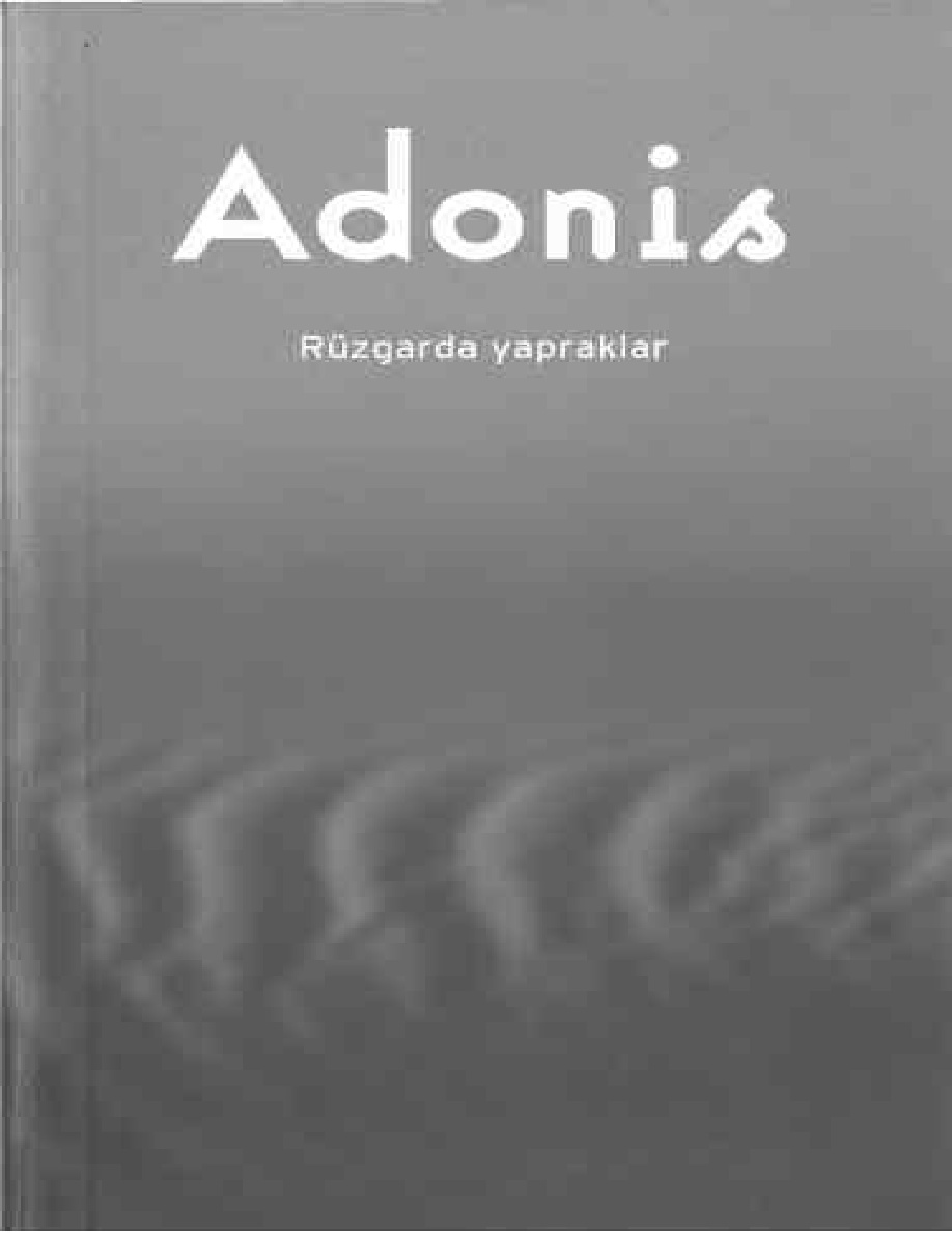 Rüzgarda Yapraklar PDF – Adonis