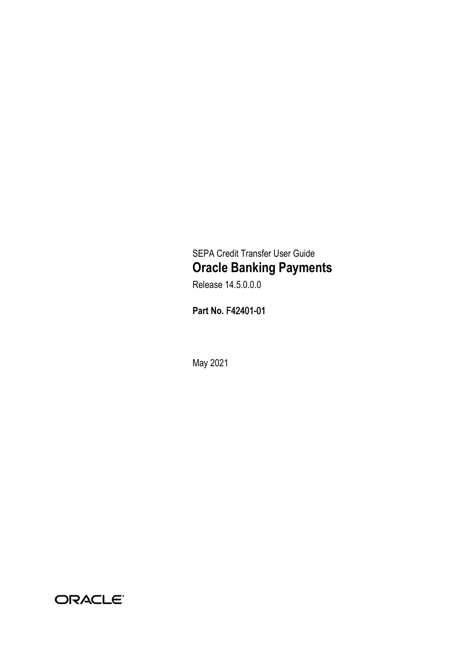 SEPA Credit Transfer PDF – Unknown / European Payments Council