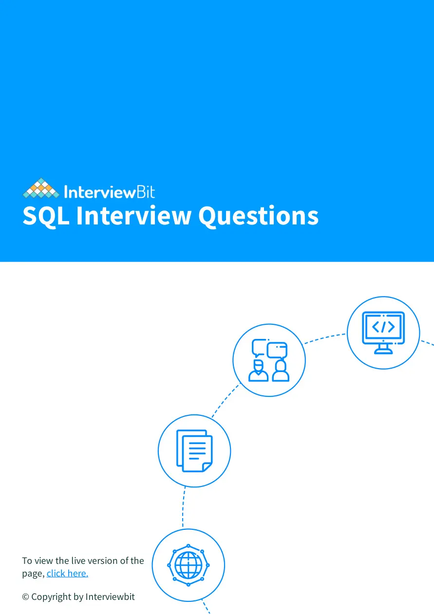 SQL Interview Q&A PDF – Unknown