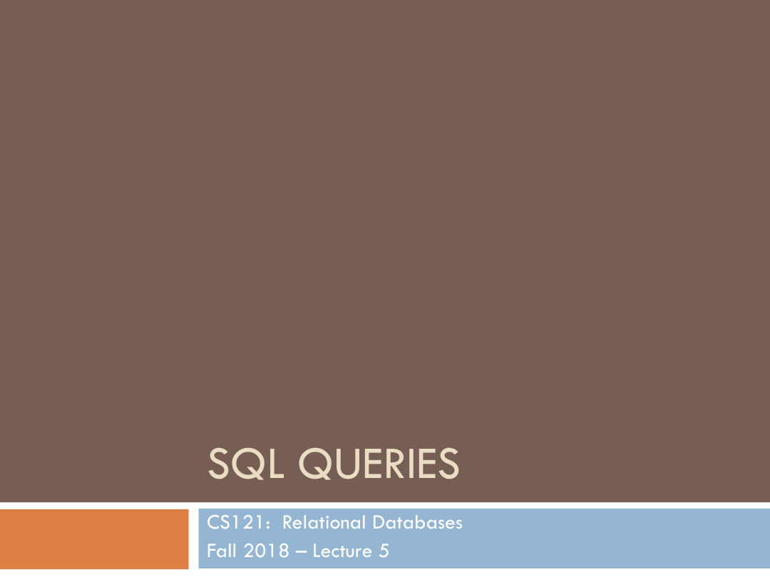 SQL Queries PDF – Unknown