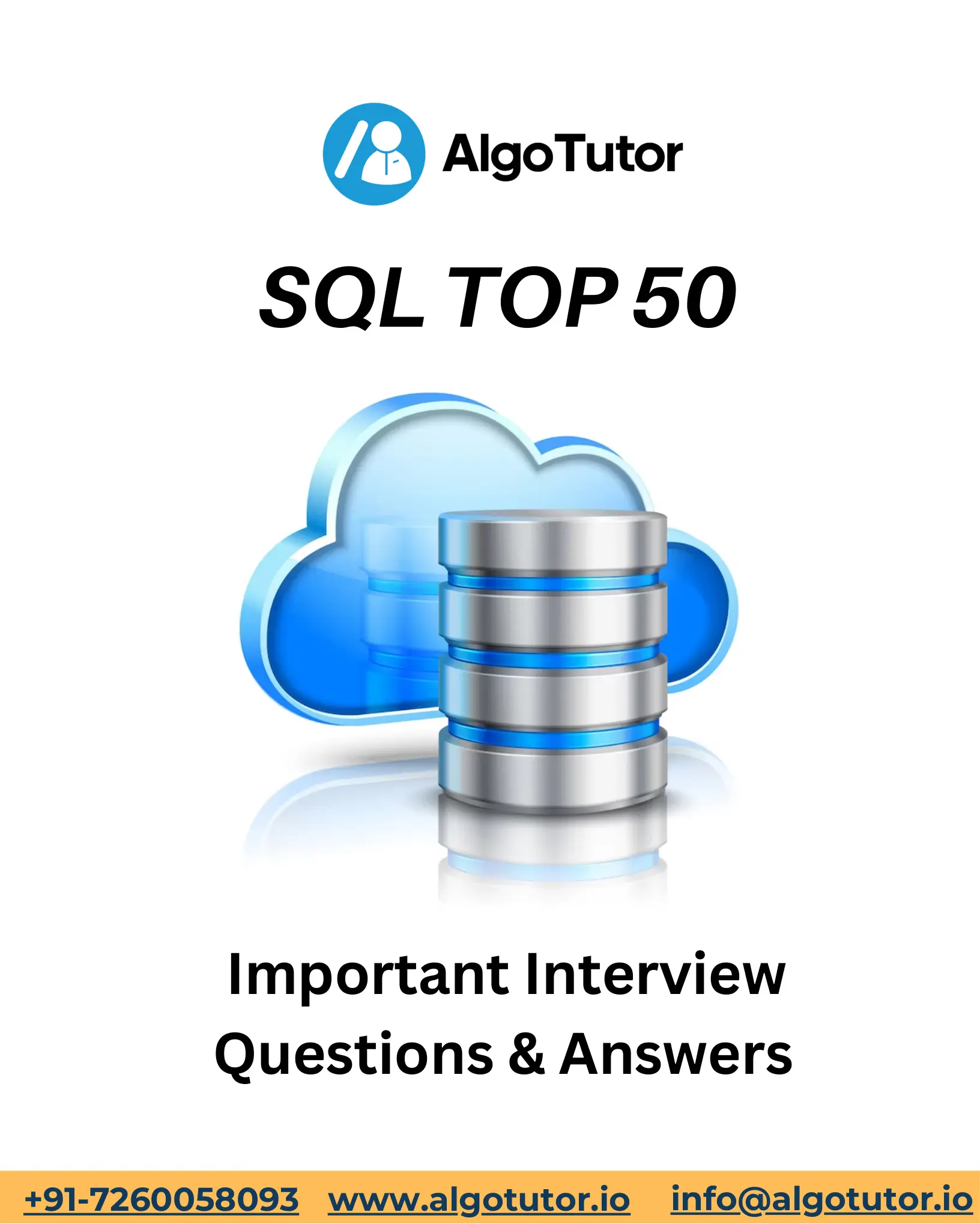 SQL: Top 50 Important Questions & Answers PDF – Unknown