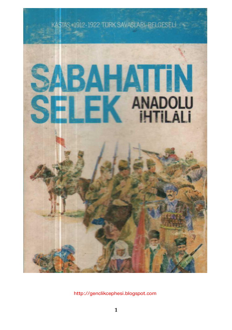 Anadolu Ihtilalleri PDF – Sabahattin Selek