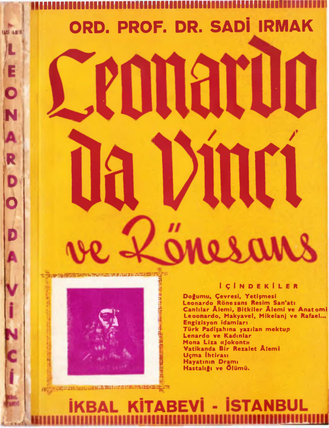 Leonardo Da Vinci ve Rönesans PDF – Sadi Irmak