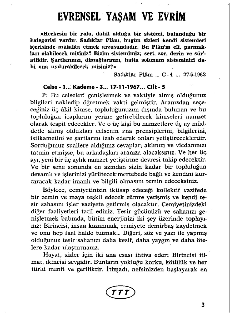 Sadıklar Planı 5. Cild PDF – Kolektif / Ezoterizm