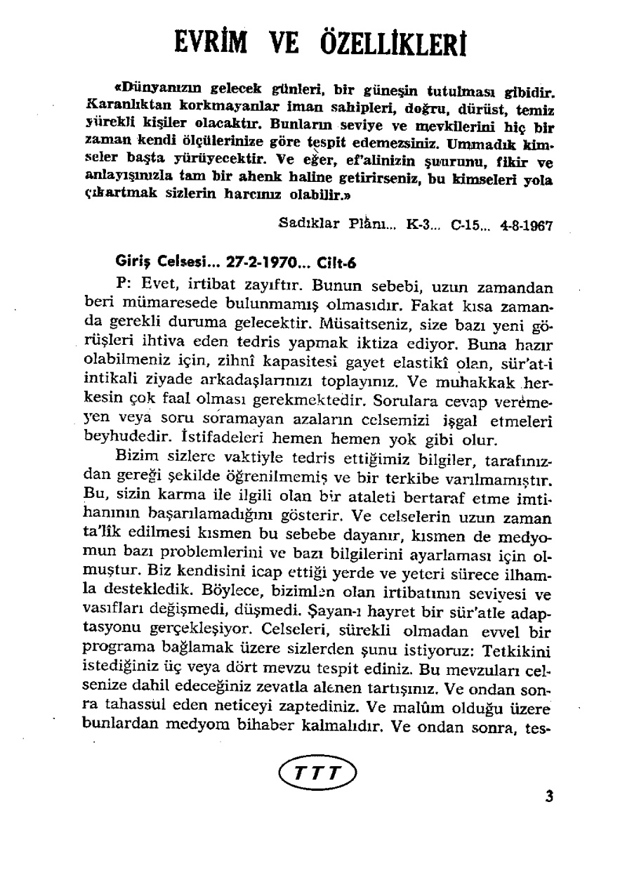 Sadıklar Planı 6. Cild PDF – Kolektif / Ezoterizm