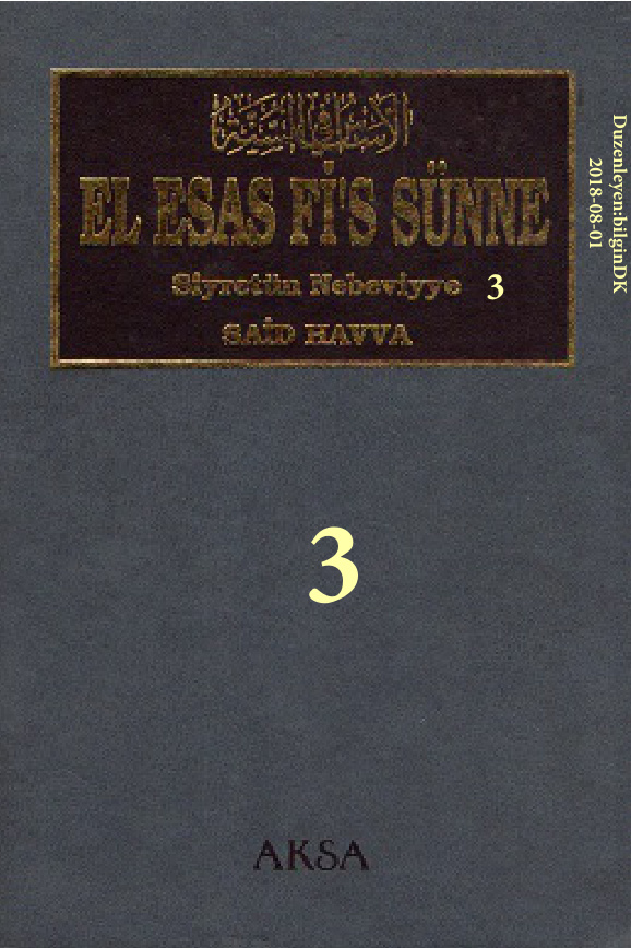 El Esas Fis Sunne.3_10 (Siyretun Nebeviyye.3_6) PDF – Said Havva