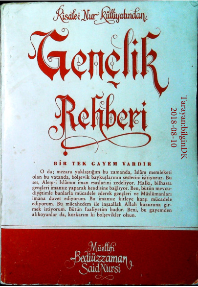 Genclik Rehberi PDF – Said Nursi