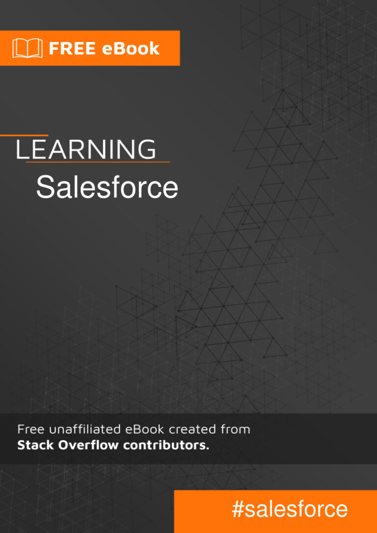Salesforce Book Kitap Kapağı