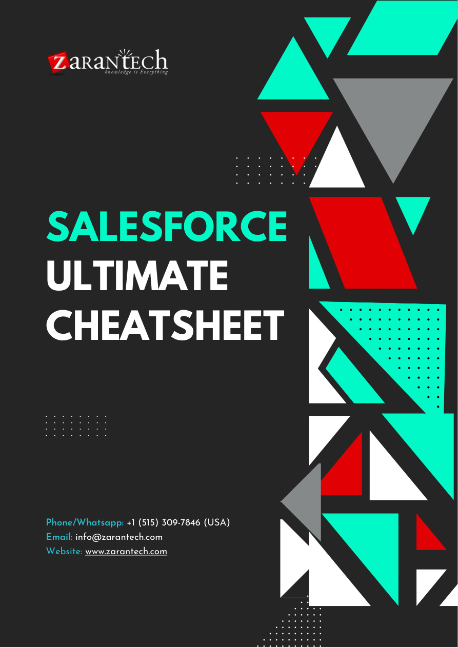 Salesforce Cheat Sheet PDF – Unknown