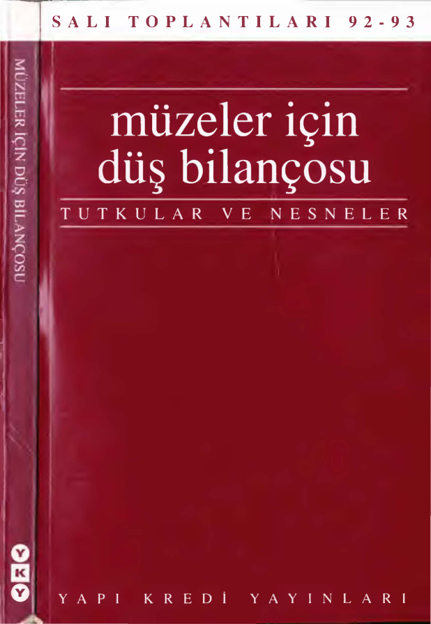 Salı Toplantıları 92-93 3 Müzeler İçin Düş Bilançosu PDF – Kolektif