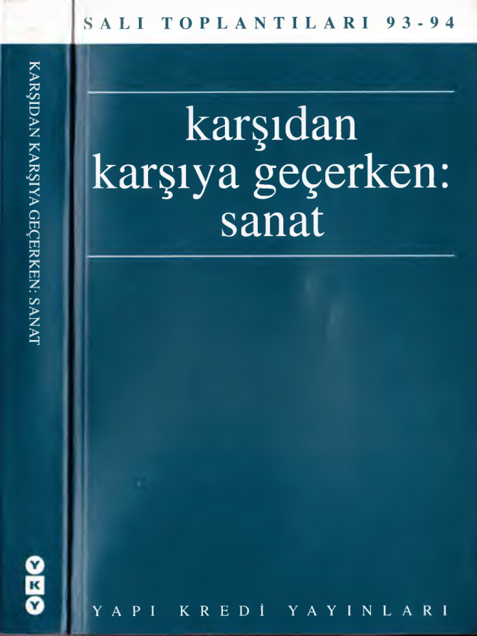 Salı Toplantıları 93-94 1 Karşıdan Karşıya Geçerken Sanat PDF – Kolektif