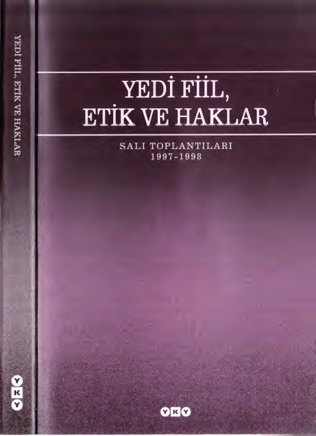 Salı Toplantıları 97-98 Yedi Fiil Etik ve Haklar PDF – Kolektif