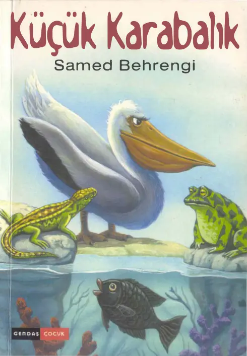 Samed Behrengi Küçük Karabalık Gendaş Yayınları Kitap Kapağı