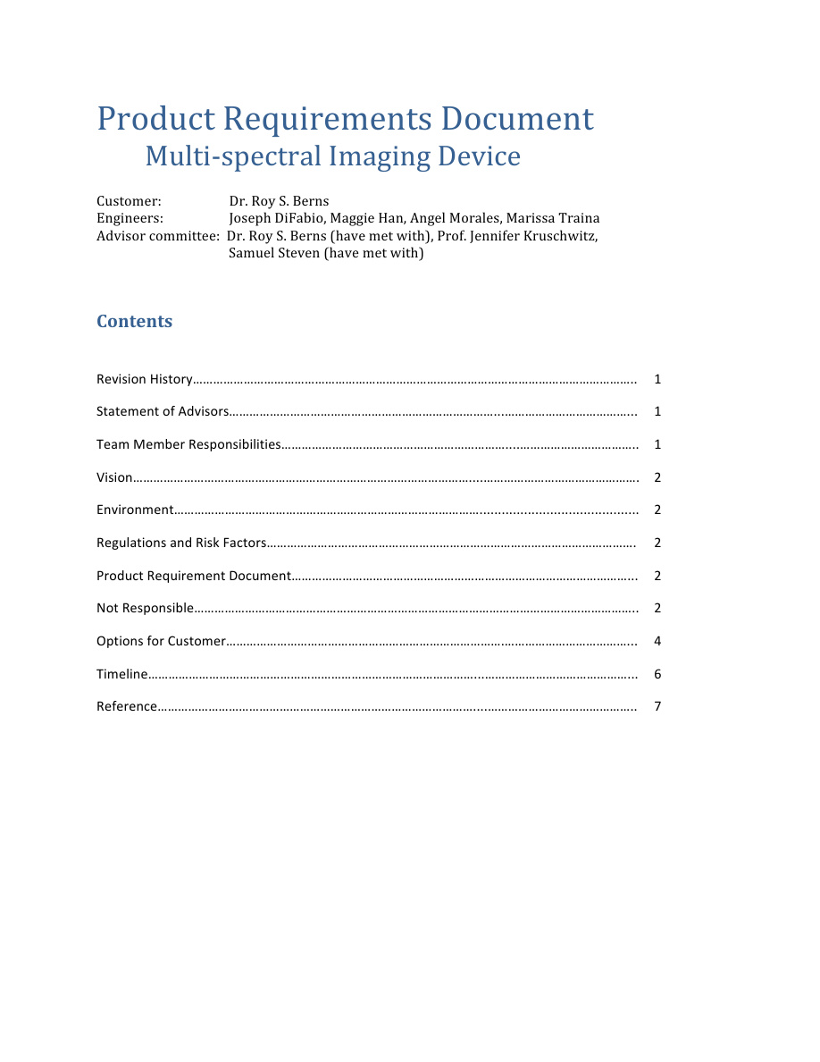 Sample PRD PDF – Unknown