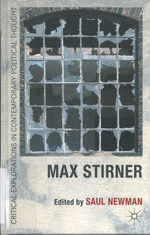 Max Stirner PDF – Saul Newman