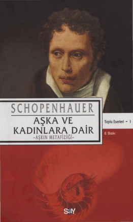 Aşka ve Kadınlara Dair PDF – Arthur Schopenhauer