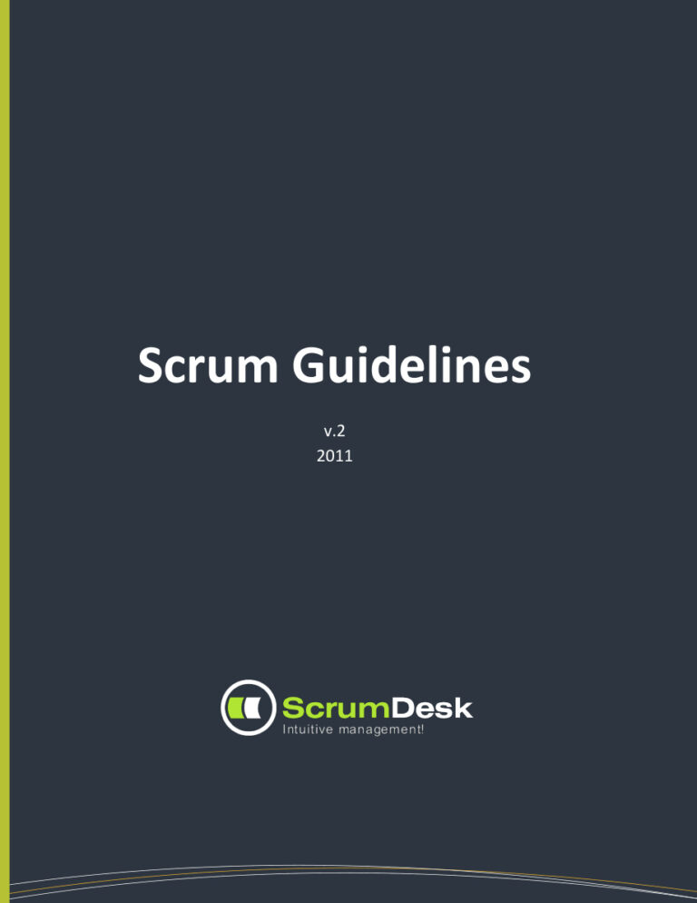 Scrum Guidelines Kitap Kapağı