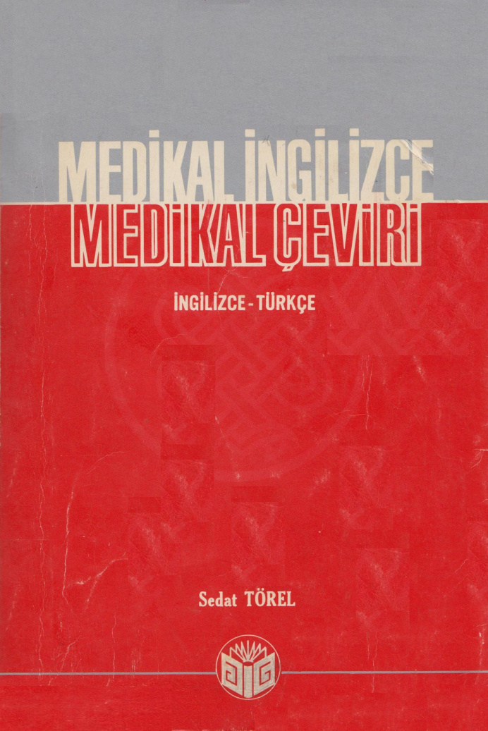 Medikal İngilizce Medikal Çeviri PDF – Sedat Törel