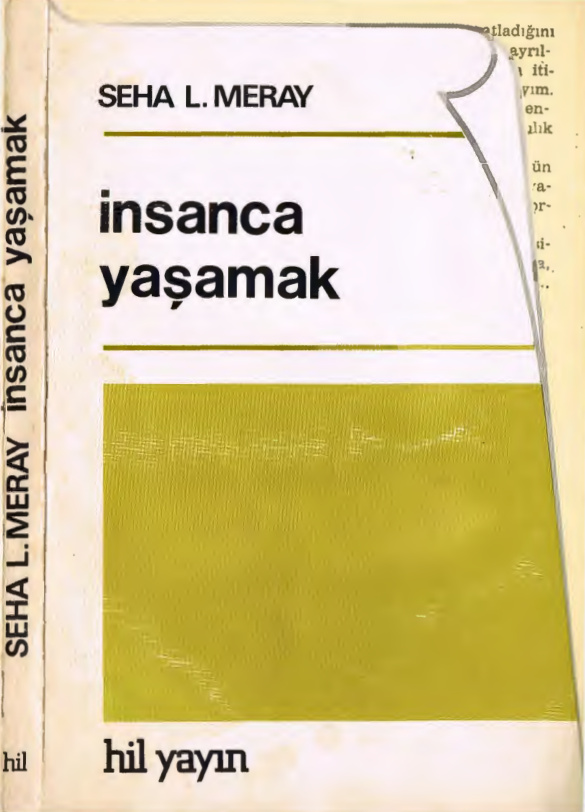İnsanca Yaşamak PDF – Seha L. Meray