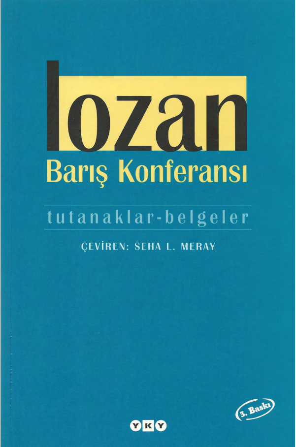 Lozan Barış Konferansı 3 PDF – Seha L. Meray