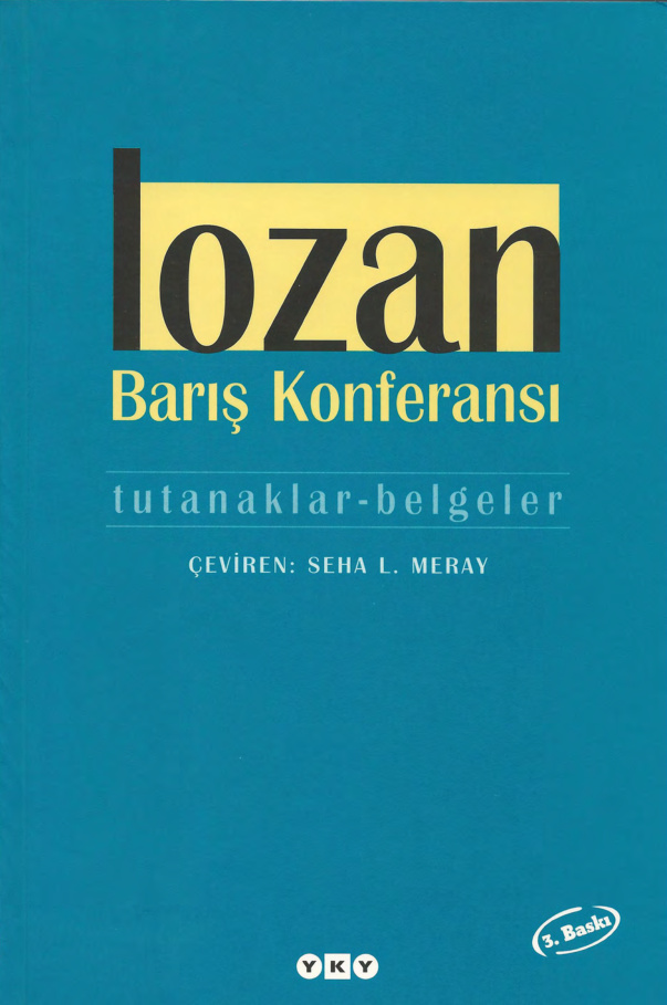 Lozan Barış Konferansı 5 PDF – Seha L. Meray