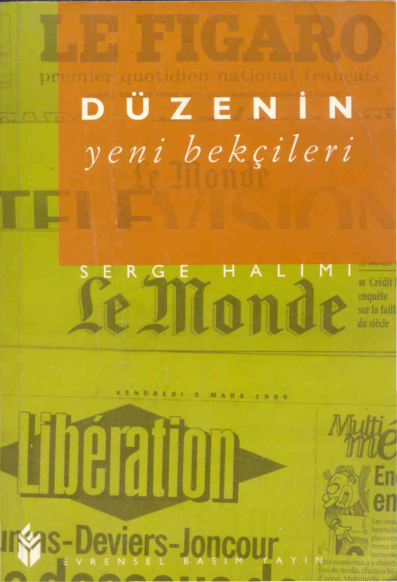 Düzenin Yeni Bekçileri PDF – Serge Halimi