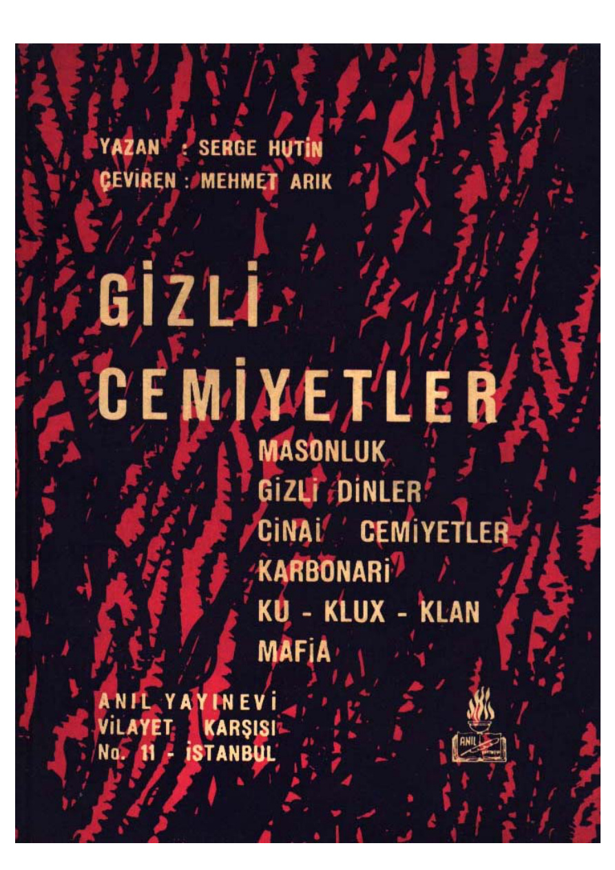 Gizli Cemiyetler PDF – Serge Hutin
