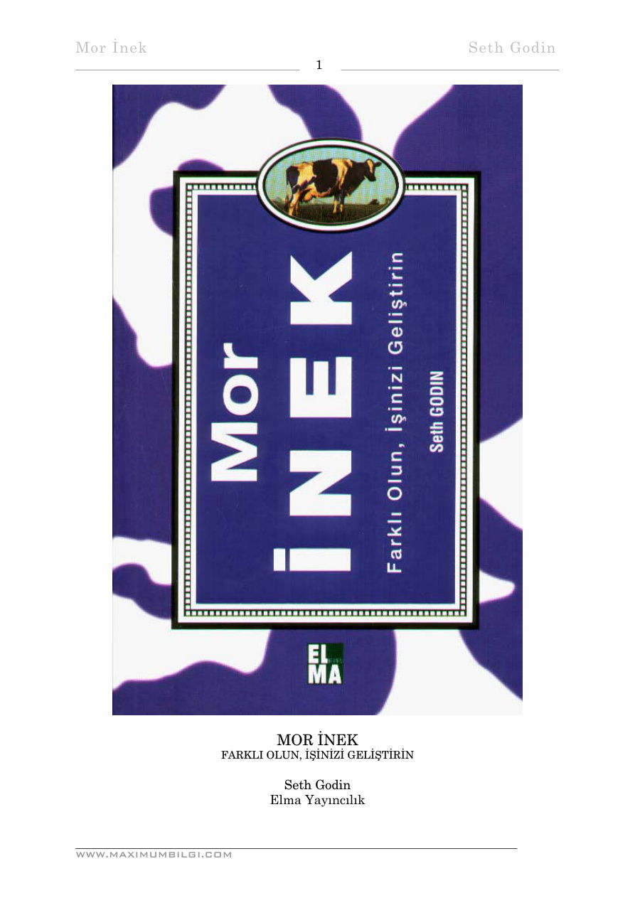 Mor Inek PDF – Seth Godin