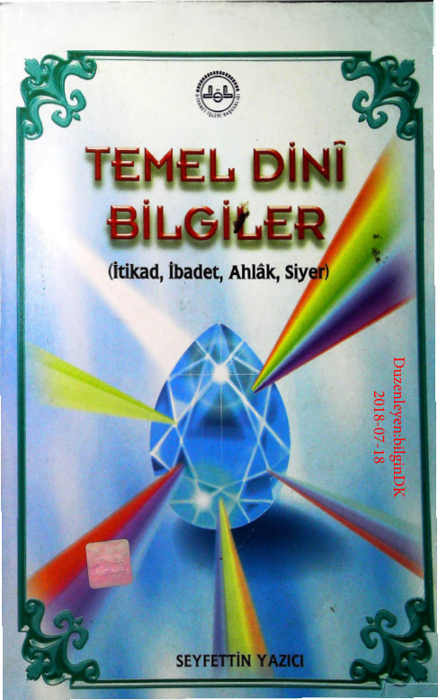 Temel Dini Bilgiler PDF – Seyfettin Yazıcı
