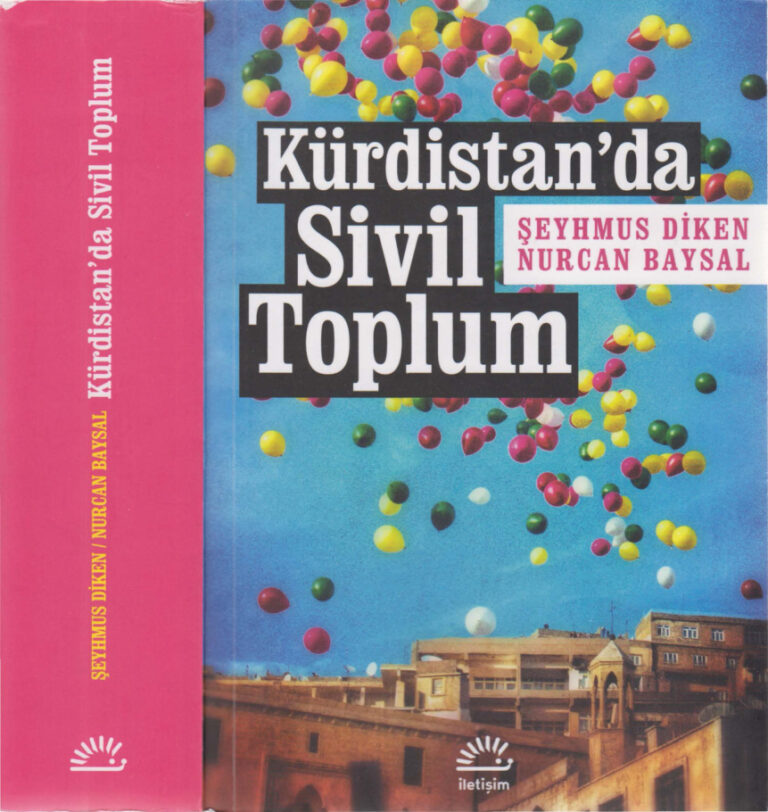 Şeyhmus Diken Nurcan Baysal Kürdistan'da Sivil Toplum İletişim Yayınları Kitap Kapağı
