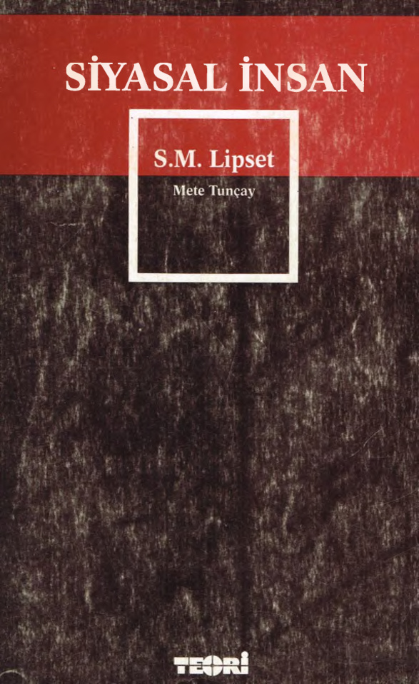 Siyasal İnsan PDF – Seymour Martin Lipset
