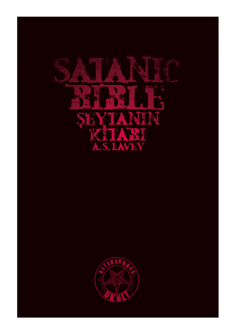 Seytani Incil LaVey Kitap Kapağı