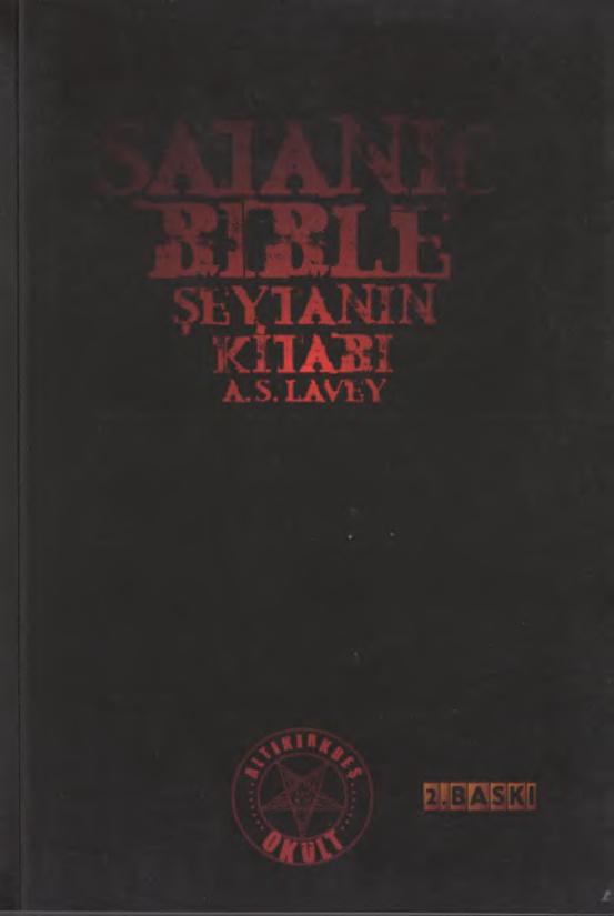 Şeytanın Kitabı A. S. Lavey PDF – Anton Szandor LaVey