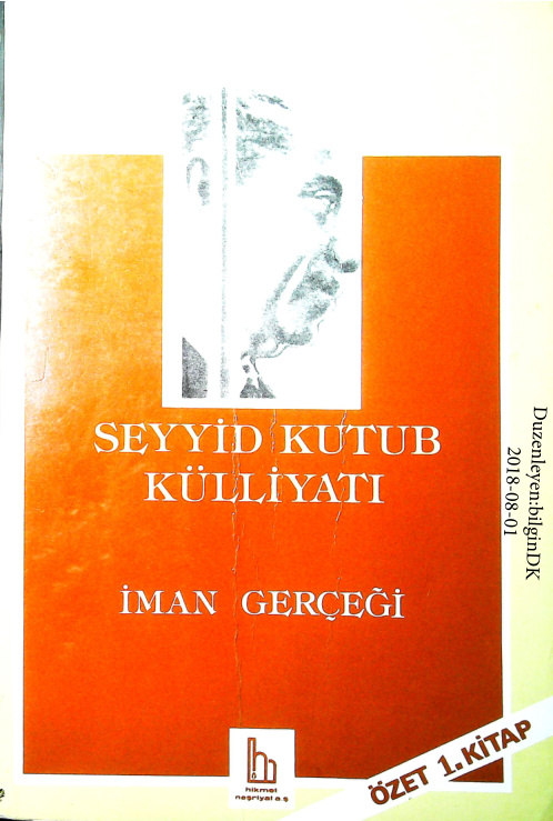 Kulliyati.1(Iman Gercegi) PDF – Seyyid Kutub