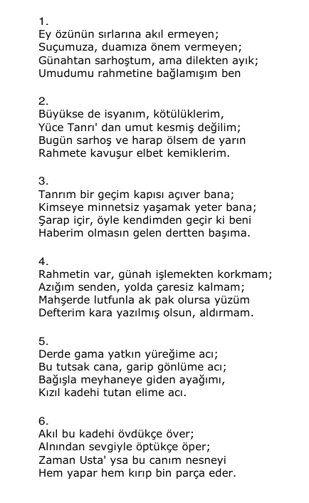 Omer Hayyam Şiir Kitabı PDF – Ömer Hayyam