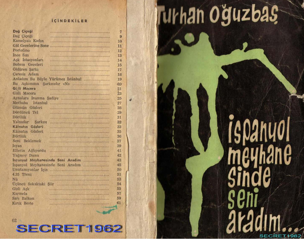 Ispanyol Meyhanesinde Seni Aradim PDF – Turhan Oğuzbaş