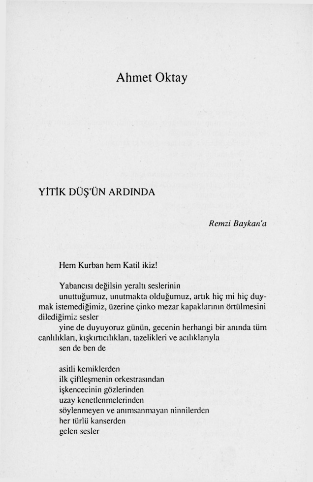 Şiirler (Ahmet Oktay & Hulki Aktunç…) PDF – Ahmet Oktay, Hulki Aktunç, Günseli İnal, Serdar Koçak